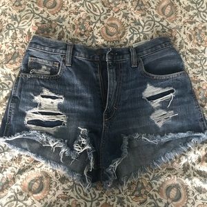 Hollister high waisted shorts